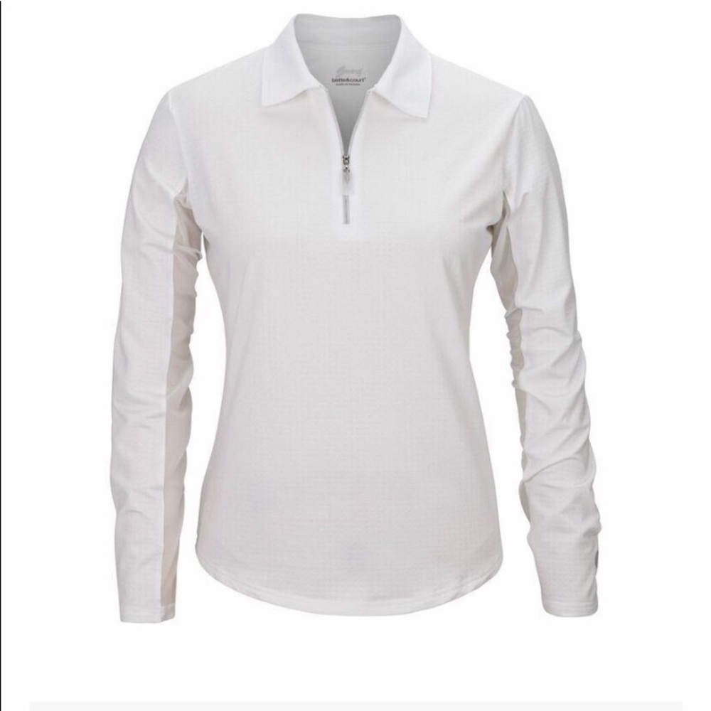 Bette & Court Long Sleeve Polo